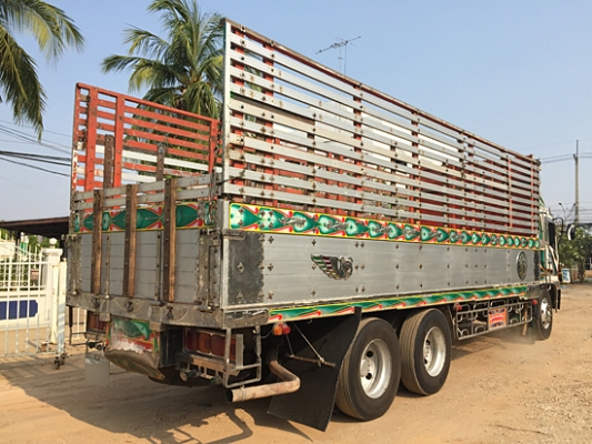 ขาย HINO MEGA FL1J 220 ปี 49 เพลาเดียว กระบะมิเนียมยาว 7.50 เมตร สภาพเดิม