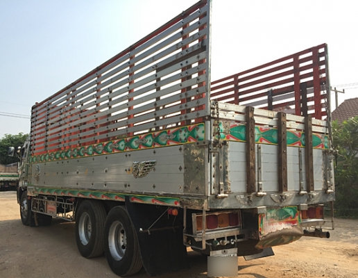 ขาย HINO MEGA FL1J 220 ปี 49 เพลาเดียว กระบะมิเนียมยาว 7.50 เมตร สภาพเดิม