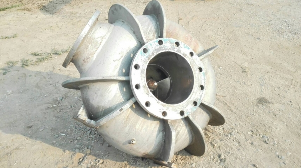 Sell> หัวปั้มน้ำสแตนเลส เข้า 10"- 8" ใช้กับมอเตอร์ 75 HP. สภาพสวยสดใหม่วิ่งเงียบพร้อมใช้งาน