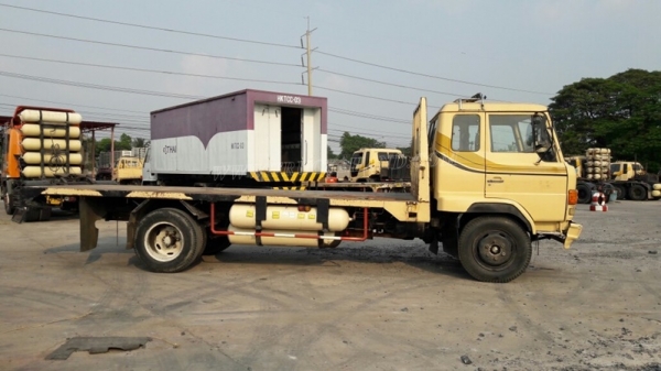 6 ล้อ HINO พื้นเรียบ รุ่นรถFC2W 185แรงม้า กระบะยาว ยาว5.80 เมตร