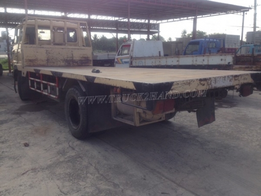 6 ล้อ HINO พื้นเรียบ รุ่นรถFC2W 185แรงม้า กระบะยาว ยาว5.80 เมตร