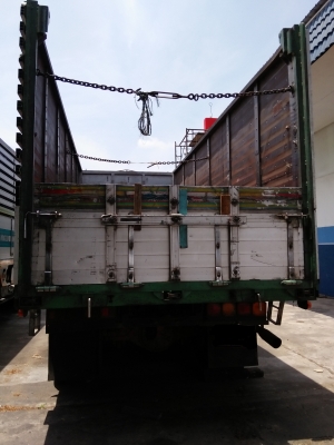 รถ 10 ล้อ ISUZU เพลาเดียว 240 แรงเทอร์โบ ดั้ม กระบะอลูมิเนียมคอกเกษตร