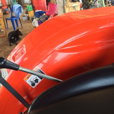 ขายรถไถคูโบต้าL3608พร้อมดันหน้า รถปี56 สภาพสวยคับ ราคา275,000.