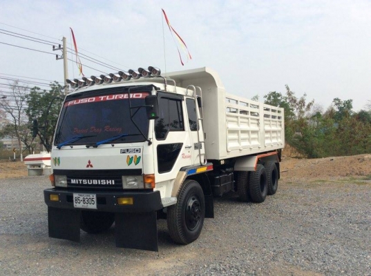 รถ 10 ล้อ MITSUBISHI เฉินหลงเทอร์โบ 527TF ซีเรียล 5245 เครื่อง 220 แรง 2 เพลา