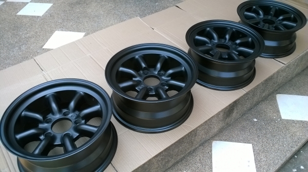 Watanabe type a ขอบ14 หน้า6"หลัง6.5ั 5รู114.3 ราคา12500