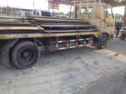 6 ล้อ HINO พื้นเรียบ รุ่นรถFC2W 120 แรงม้า กระบะยาว ยาว5.50 เมตร