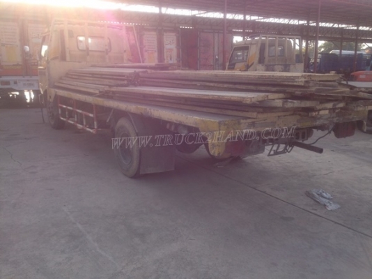 6 ล้อ HINO พื้นเรียบ รุ่นรถFC2W 120 แรงม้า กระบะยาว ยาว5.50 เมตร