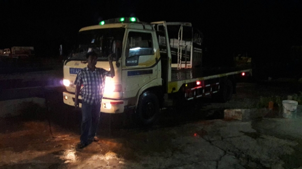 6 ล้อ HINO พื้นเรียบ รุ่นรถFC2W 120 แรงม้า กระบะยาว ยาว5.50 เมตร