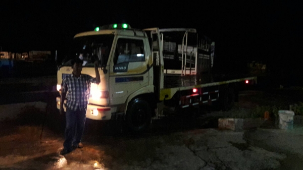 6 ล้อ HINO พื้นเรียบ รุ่นรถFC2W 120 แรงม้า กระบะยาว ยาว5.50 เมตร