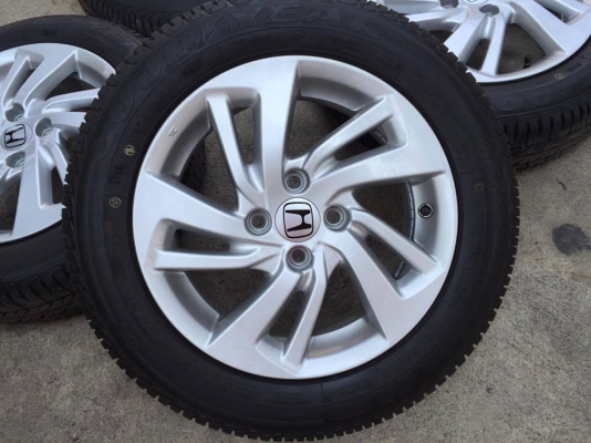 ขายล้อแม็กJAZZ ถอดป้ายแดงขอบ15 4 ล้อ ราคา 12,500 บาท