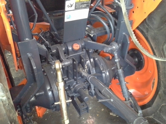 ขาย คูโบต้า L4508 ใบดันหน้าใหม่ ยางหลังใหม่ ฝานพรวน 5*22