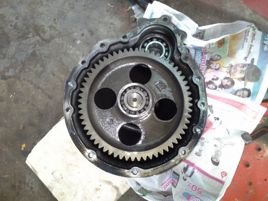 ขาย คูโบต้า L4508 ใบดันหน้าใหม่ ยางหลังใหม่ ฝานพรวน 5*22