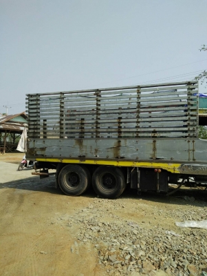 ขายรถบรรทุกหน้ายาว เครื่อง EH700-165 แรง เกียร์ HO ช่วงล่าง Fuso ทะเบียนพร้อม