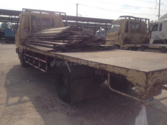 6 ล้อ HINO พื้นเรียบ รุ่นรถFC2W 120 แรงม้า กระบะยาว ยาว5.50 เมตร