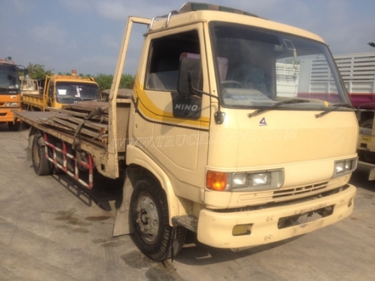 6 ล้อ HINO พื้นเรียบ รุ่นรถFC2W 120 แรงม้า กระบะยาว ยาว5.50 เมตร