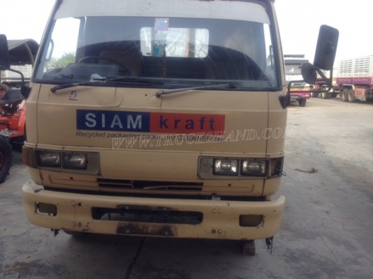 รถ 6 ล้อ HINO พื้นเรียบ 120 แรงม้า  เชื้อเพลิงน้ำมัน