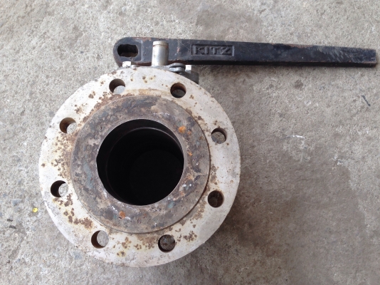 ชายบอลวาล์วสแตนเลสทั้งตัว Kitz ขนาด 4นิ้ว สภาพดี พร้อมใช้งาน