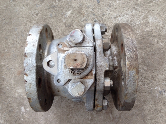 ชายบอลวาล์วสแตนเลสทั้งตัว Kitz ขนาด 4นิ้ว สภาพดี พร้อมใช้งาน