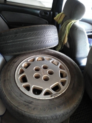 ล้อแม็ก Cefiro A32 พร้อมยาง 205/65 15" 4 ล้อ