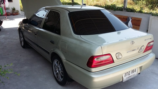 TOYOTA SOLUNA1.5E Auto ยี่ห้อ  Toyota รุ่น  SOLUNA ปี2000  รถบ้านแท้ๆเลยครับไม่ใช่พ่อค้า เครื่องดี แน่นๆ วิ่งมา 30000 กว่าโล เครื่องเสียงใช้งานได้ปกติ กระจกไฟฟ้า  ล้อ w work ขอบ 15  ยาง 195/55/15 ปี 2014 ใหม่เลยครับ ระบบน้ำมันใช้พร้อมกับแก๊ส ติดแก๊ส LPG เ