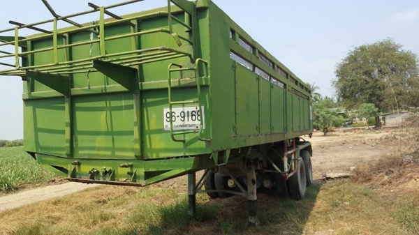 หางพ่วงดั้ม ยาว7.5เมตร 2เพลา