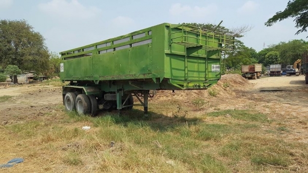 หางพ่วงดั้ม ยาว7.5เมตร 2เพลา