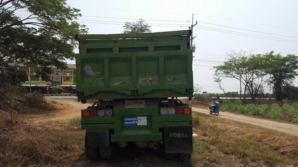 หางพ่วงดั้ม ยาว7.5เมตร 2เพลา