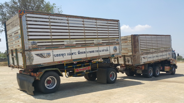 ขายรถพ่วง 18 ล้อ แม่-ลูก กระบะเนียมคอกเกษตรดั้ม อู่.ธวัทชัย ISUZI 270 ปี.46 รถสวย ราคา.1850000 จัดไฟแนนซ์ได้ สนใจรีบจองด่วน