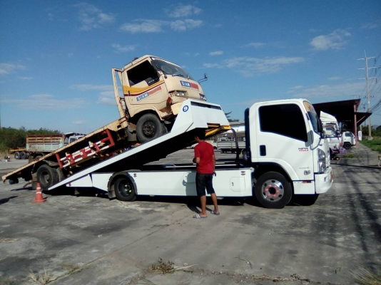 6 ล้อ HINO พื้นเรียบ ขนาด 120 แรงม้า ใช้แก๊ซ CNG