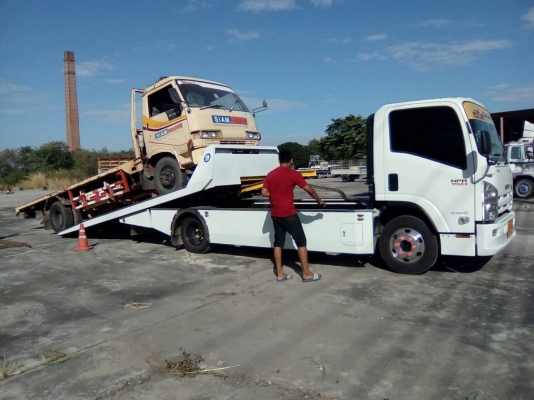 6 ล้อ HINO พื้นเรียบ ขนาด 120 แรงม้า ใช้แก๊ซ CNG