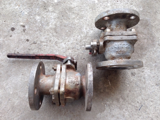 ขายบอลวาล์วสแตนเลสทั้งตัว Kitz ขนาด 2นิ้ว สภาพดี พร้อมใช้งาน มี 2ตัวครับ