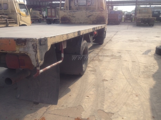6 ล้อ HINO พื้นเรียบ รุ่นรถFC2W 120 แรงม้า กระบะยาว ยาว5.50 เมตร
