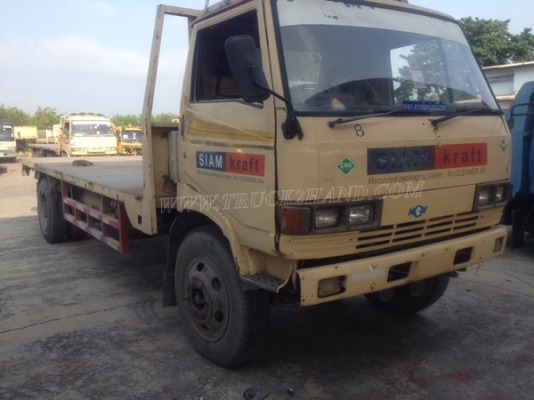 6 ล้อ HINO พื้นเรียบ  145 แรงม้า  มีเล่มทะเบียนพร้อม