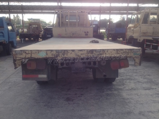 6 ล้อ HINO พื้นเรียบ  145 แรงม้า  มีเล่มทะเบียนพร้อม