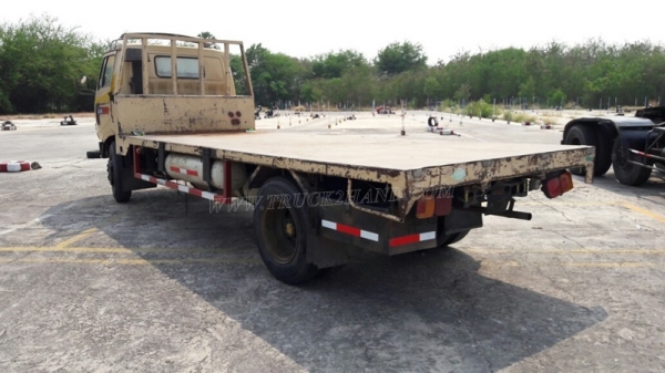 6 ล้อ HINO พื้นเรียบ  145 แรงม้า  มีเล่มทะเบียนพร้อม