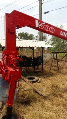 ขายถูกๆ..155000บาท เครนยูนิค4.5ตัน 4ปลอก สภาพสวยพร้อมใช้