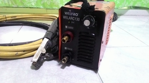 ตู้เชื่อมระบบซุปเปอร์อินเวอร์เตอร์ welproขนาด130A สภาพพร้อมใช้งาน อุปกรณ์ครบครับ