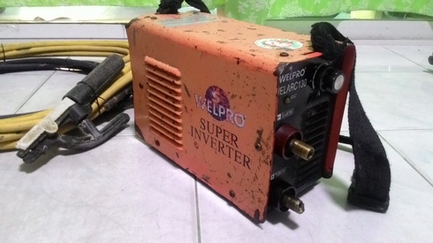 ตู้เชื่อมระบบซุปเปอร์อินเวอร์เตอร์ welproขนาด130A สภาพพร้อมใช้งาน อุปกรณ์ครบครับ