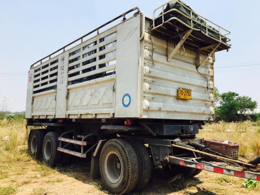 ขายรถพ่วง 22 ล้อ Hino เครื่อง 344 แรง ปี 56 กระบะดัมพ์สามมิตร ท่อไอเสียตัว S ไมล์แสนกว่า ทะเบียนพร้อม