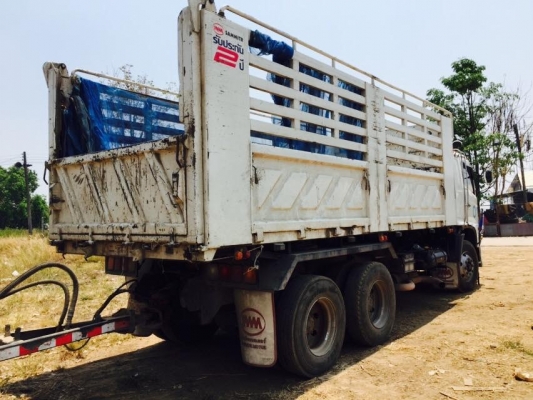 ขายรถพ่วง 22 ล้อ Hino เครื่อง 344 แรง ปี 56 กระบะดัมพ์สามมิตร ท่อไอเสียตัว S ไมล์แสนกว่า ทะเบียนพร้อม