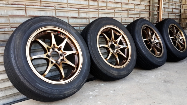 CE28 ขอบ 15 4รู100/114 พร้อมยาง