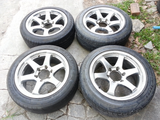 volk te37 ขอบ17พร้อมยาง