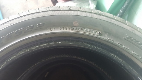 ขายยาง 195-55-15 สภาพ 90\% 14