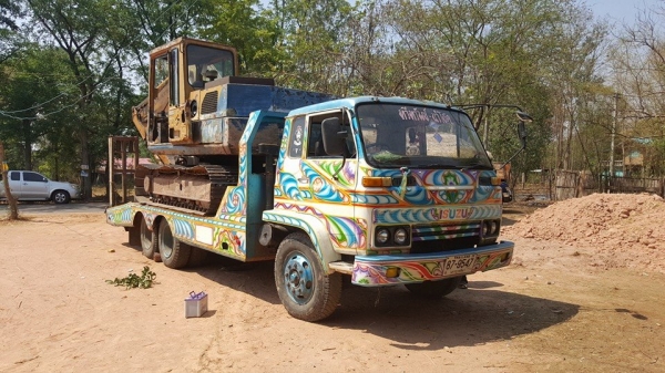 ขายรถ10ล้อ1เพลา เทรลเลอร์ อีซูซุ JCM 165 เครื่อง6BD1 แชชซีสวยระบบหางลากรถเกี่ยว เอกสารเล่มทะเบียนครบ