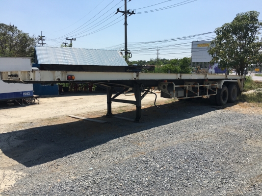 หางพื้นเรียบ2เพลา12เมตร หางพื้นเรียบ2เพลา12เมตร