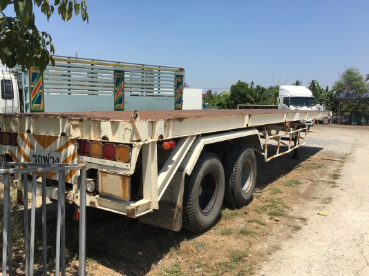 หางพื้นเรียบ2เพลา12เมตร