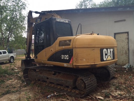 ขายรถแบคโฮ CATETPILLAR 312C กระบอกดำตัวสุดท้าย ทำงาน 8758ชั่วโมง สนใจโทร 081-970-1072