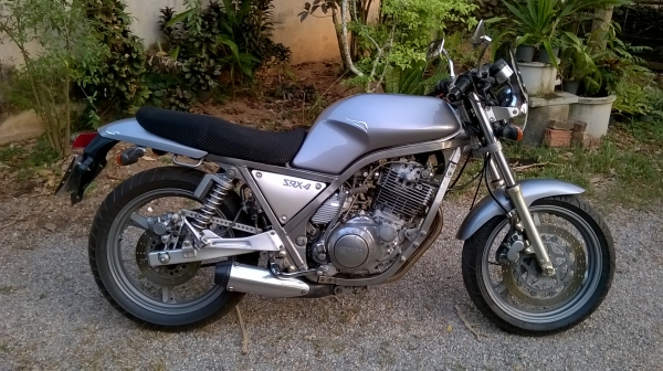 (ขายแล้วครับ) ขาย SRX 400 ทะเบียนแท้โอนทุกขนส่ง 60,000 บาท