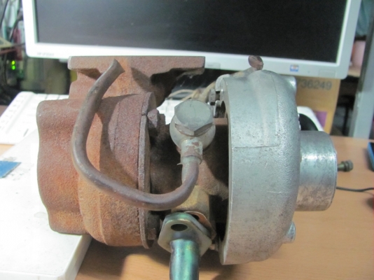 ขายเทอร์โบ GARRETT H24 A/R.48  เก่าญี่ปุ่น แกนแน่นๆ ไม่รั่ว ไม่รุน