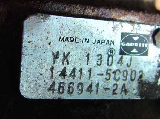 ขายเทอร์โบ GARRETT H24 A/R.48  เก่าญี่ปุ่น แกนแน่นๆ ไม่รั่ว ไม่รุน